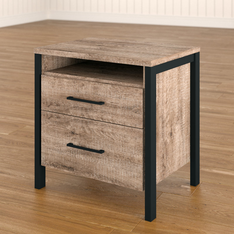 South Shore Munich 2 Drawer Nightstand & Reviews Wayfair